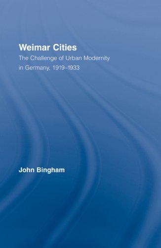 Cover for Weimar Cities