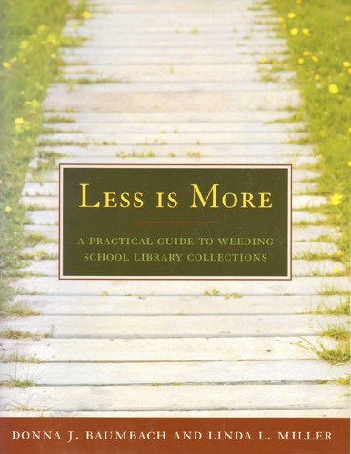 Cover for Less Is More
