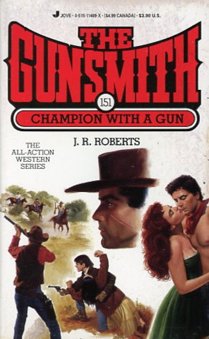 Cover for Champion with a gun