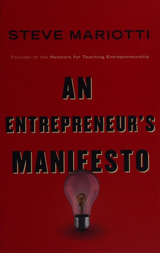 Cover for An entrepreneur's manifesto