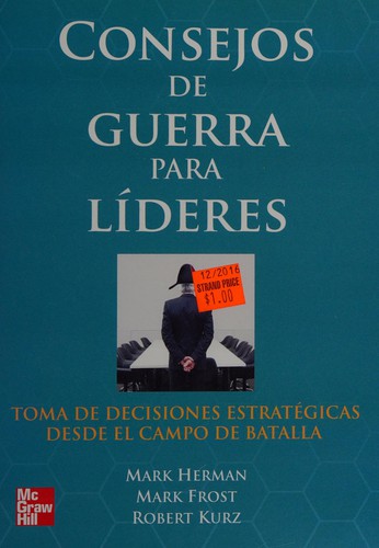 Cover for Consejos de guerra para lideres