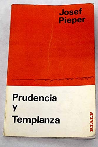Cover for Prudencia y templanza