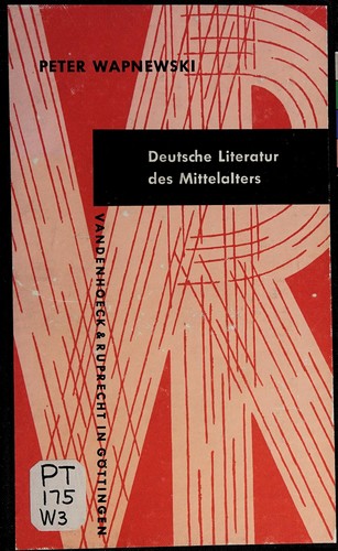 Cover for Deutsche Literatur des Mittelalters