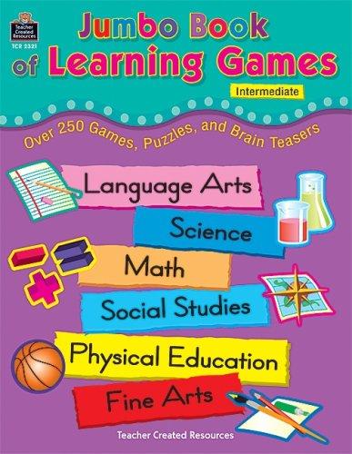 Cover for Jumbo book of learning games