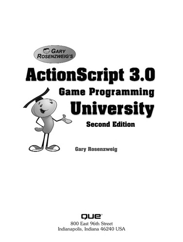 Cover for ActionScript 3.0 game programming university
