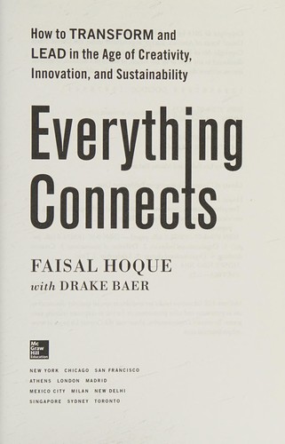 Cover for Everything Connects