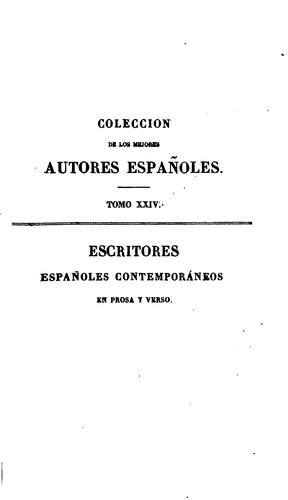 Cover for Apuntes para una biblioteca de escritores expañoles contemporáneos en prosa y verso