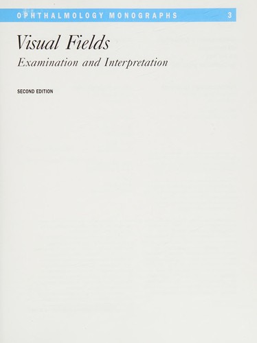 Cover for Visual Fields