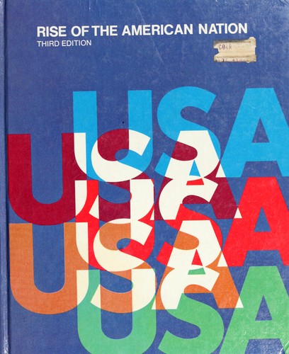 Cover for Rise of the American Nation