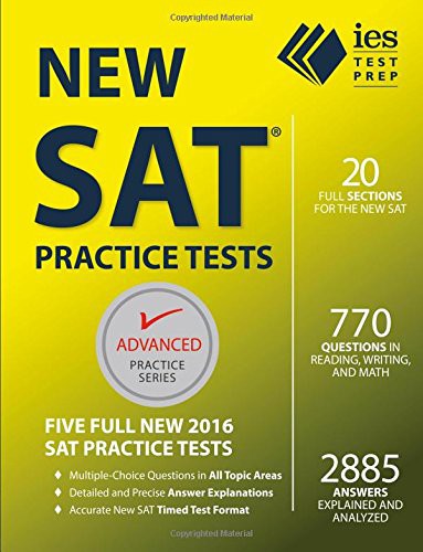 Cover for New SAT Practice Tests