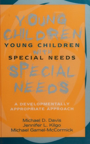 Cover for Young children with special needs