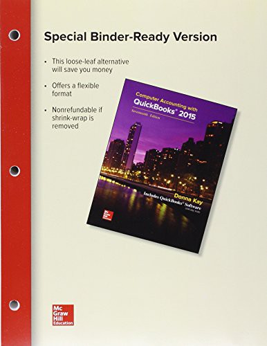 Cover for GEN COMBO LL COMPUTER ACCOUNTING QUICKBOOKS /SFTWR; CONNECT ACCESS CARD