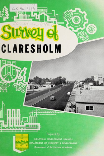 Cover for Survey of Claresholm