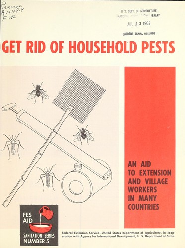 Cover for Get rid of household pests