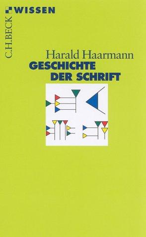 Cover for Geschichte der Schrift