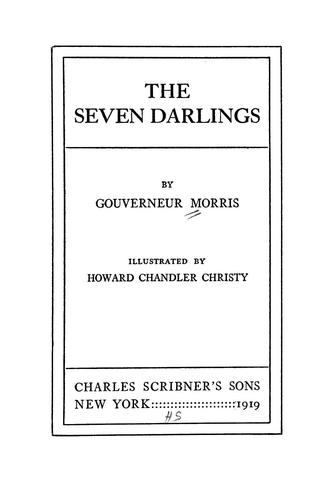 Cover for The seven Darlings