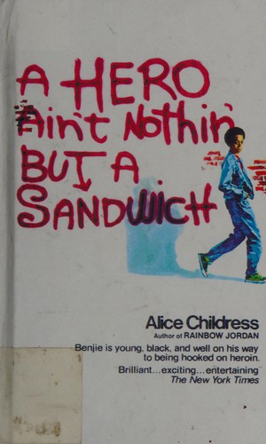 Cover for A hero ain't nothin' but a sandwich
