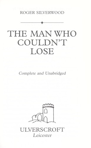 Cover for The man who couldn't lose