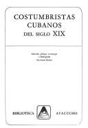 Cover for Costumbristas cubanos del siglo XIX