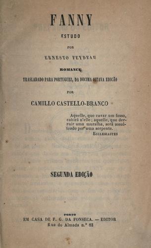 Cover for Fanny