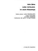 Cover for Lliga Catalana