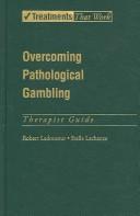 Cover for Overcoming pathological gambling