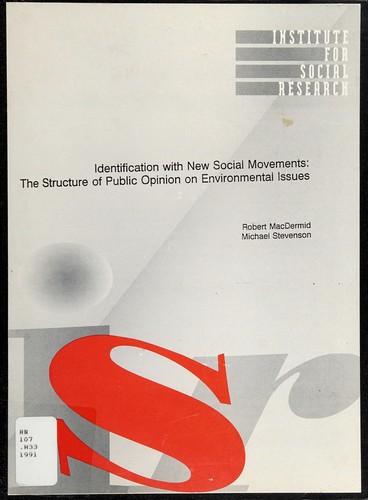 Cover for Identification with new social movements
