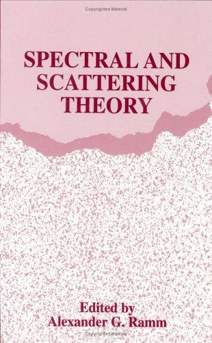 Cover for Spectral and scattering theory