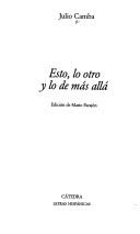 Cover for Esto, lo otro y lo de más allá