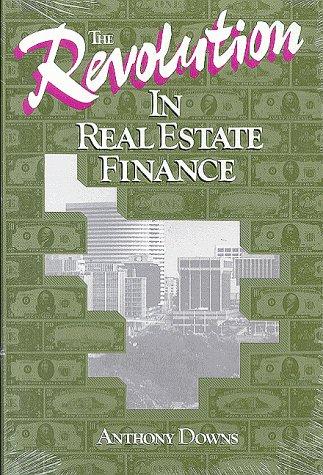 Cover for The revolution in real estate finance