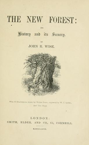 Cover for The New Forest