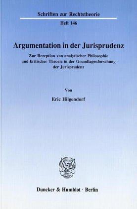 Cover for Argumentation in der Jurisprudenz