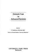 Cover for Geriatric care in advanced societies