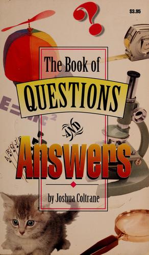 Cover for The book of questions and answers