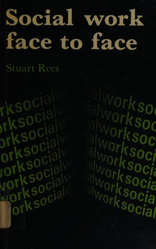 Cover for Social work face to face