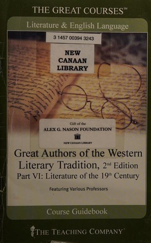 Cover for Great Authors of the Western Literary Tradition