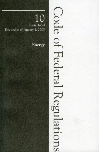 Cover for 2005 10 Cfr 1-50 (NRC)