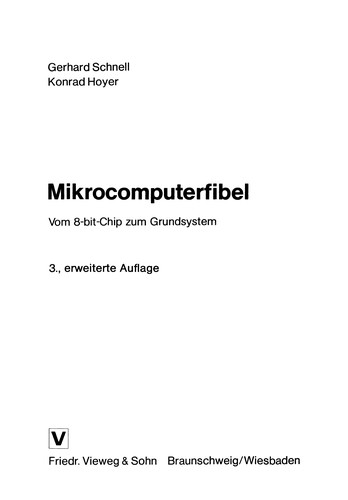 Cover for Mikrocomputerfibel