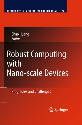 Cover for Robust Computing with Nano-scale Devices
