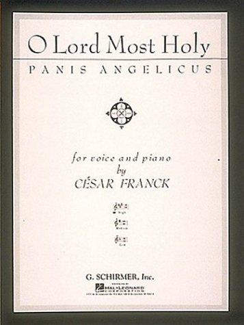 Cover for Panis Angelicus (O Lord Most Holy) : (English/Latin)