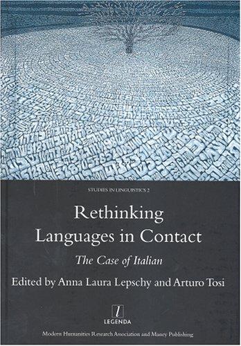 Cover for Rethinking Languages in Contact