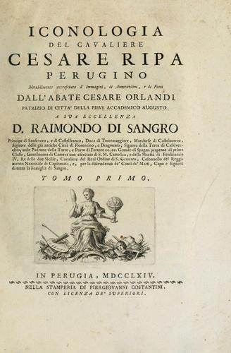 Cover for Iconologia