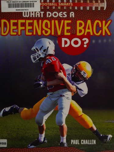 Cover for What does a defensive back do?