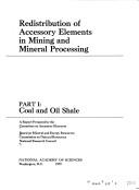 Cover for Redistribution of accessory elements in mining and mineral processing