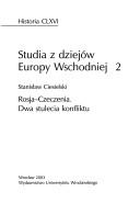 Cover for Studia Z Dziejow Europy Wschodniej (ACTA Universitatis Wratislaviensis,)