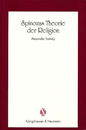 Cover for Spinozas Theorie der Religion