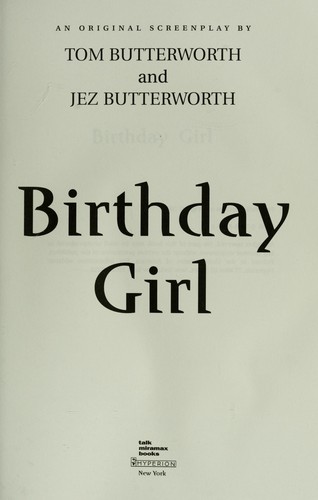 Cover for Birthday girl