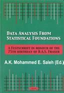 Cover for Data analysis from statistical foundations