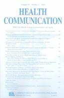 Cover for Cancer Communication and Aging