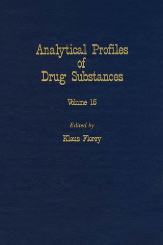 Cover for Analytical Profiles of Drug Substances